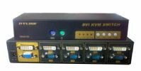 DVI & VGA Dual Monitor KVM Switch